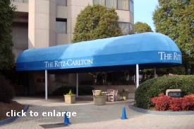 Ritz-Carlton awning signs